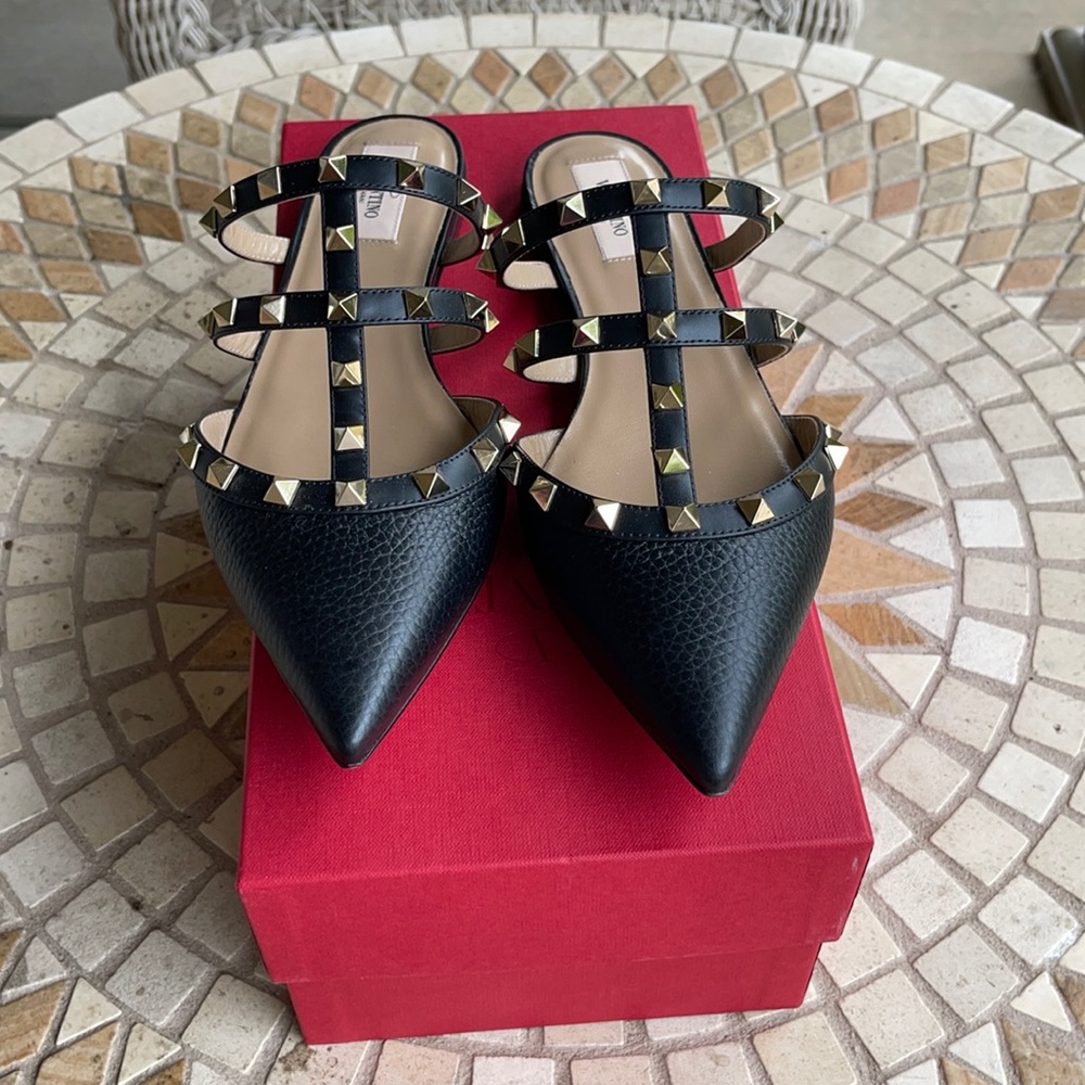 Valentino Rockstud Mules